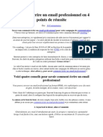 Comment Écrire Un Email Professionnel en 4 Points de Réussite