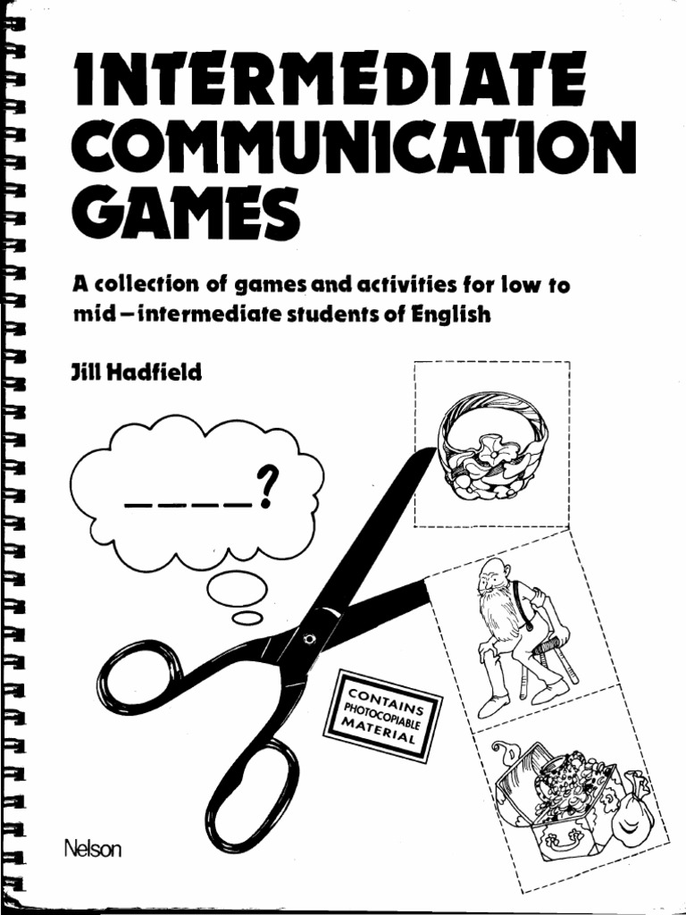 Intermediate COMMUNICATION Games | PDF
