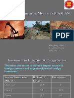 Shwe Gas Movement Presentation On Extractive Industries in Myanamr & Asean