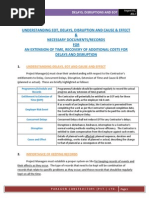 Delays and Disruptions Under FIDIC 1992