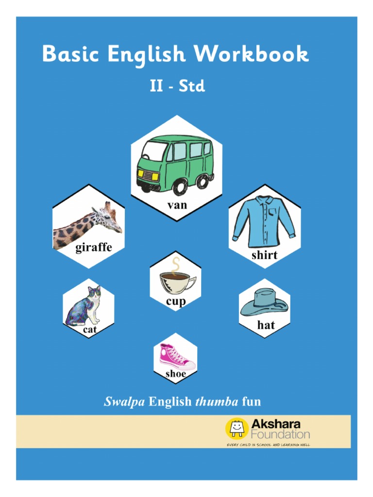Hello English 2: Basic English Workbook - STD 2 | PDF | Writing ...