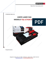 8086 - Laser Yag 3015 -620w -Equipos Vertrauen Paraguay