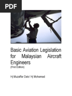 Download Basic Aviation Legislation for Malaysian Engineers First e by mr daie SN17837373 doc pdf