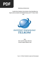 Download Reseach Proposal analisis laporan keuangan PT Mayora by Dewa Ayu Oktaviana SN178378412 doc pdf