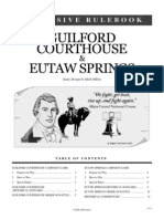 Guilford Eutaw Springs Courthouse: Exclusive Rulebook