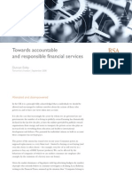 Tomorrow's Investor - Towards Accountable and Responsible Financial Services