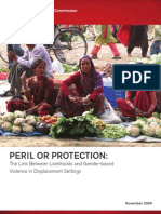 PERIL or PROTECTION_The Link Between Livelihoods and Gender-Based Violence in Displacement Settings