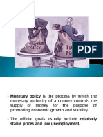 Monetary & Fiscal Policy