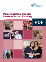 Personalisation Through Person Centred Planning