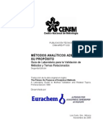 Eurachem Guia Validacion CNM MRD 030 2da Ed[1]