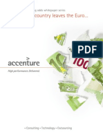 Accenture If Country Leaves Euro