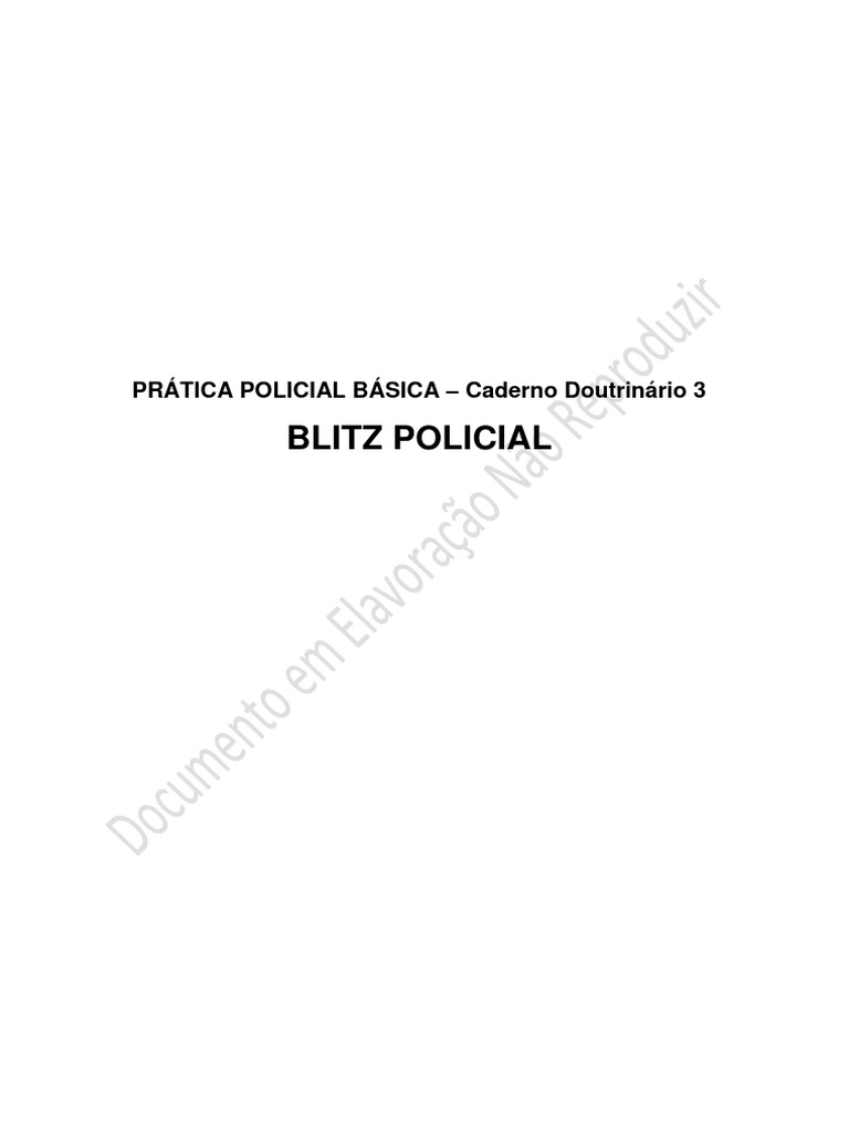 Caderno doutrin rio 03 pdf pol cia tr fego