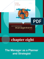 Chapter 08: The Manager as a Planner and Strategist