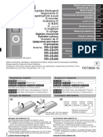 Manual Gravador Rr-Us450 Rr-Us470 Rr-Us490 PT PDF