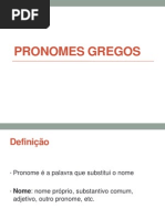 pronomes