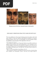 Download DID EARLY CHRISTIANS PRACTICE SAME-SEX RITUALS by robwriter SN178452567 doc pdf