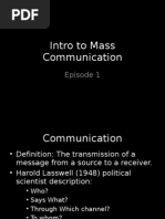 Download Intro to Mass Communication 1 by Alrifai Ziad Ahmed SN17845927 doc pdf