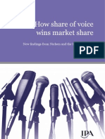 Download How share of voice wins market share IPA Report July 09 by The IPA SN17846013 doc pdf
