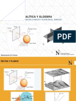 Sesión 8 - Aplicaciones de La Recta y Del Plano