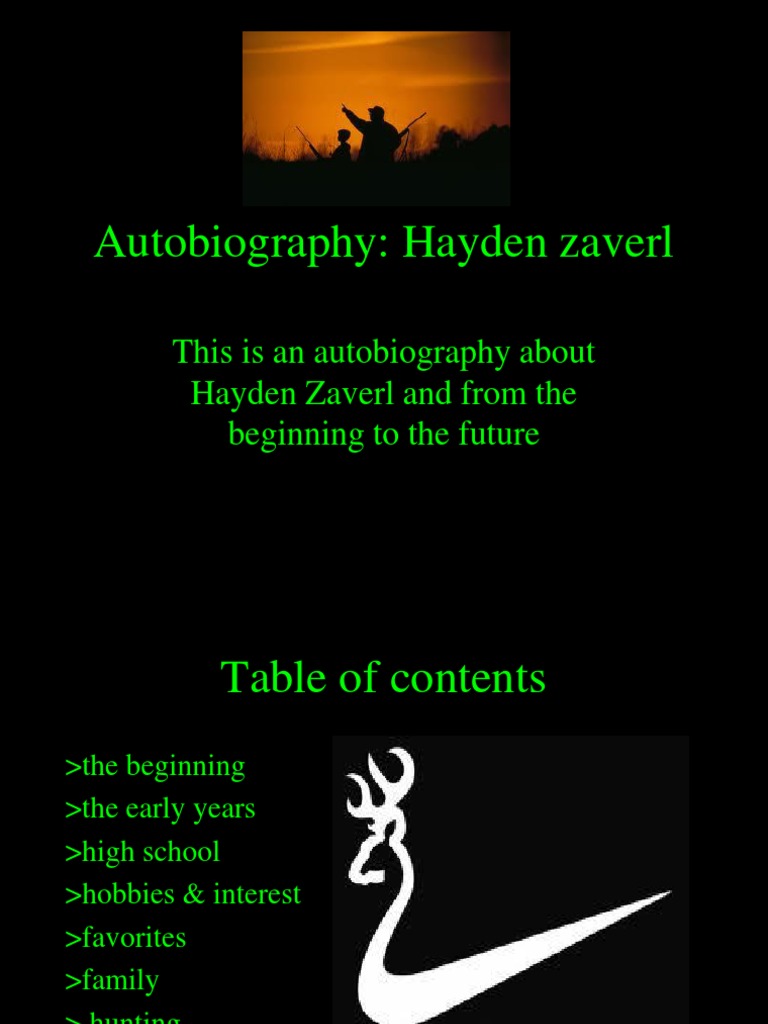 Autobiography | PDF