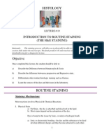 Histology: Introduction To Routine Staining (The H&E Staining)