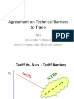 Technical Barriers To Trade