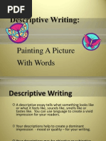 Descriptive Writing 1