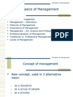 1.Nature of Management