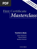 First Certificate Masterclass Teachers Book