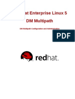 Red Hat Enterprise Linux 5 DM Multipath