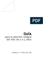 Guia para La Atencion Integral Del Niño de 0 A 5 Años