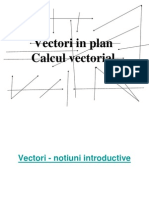 Vectori in Plan