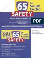 Campaign Literature 2013 - City of South Euclid