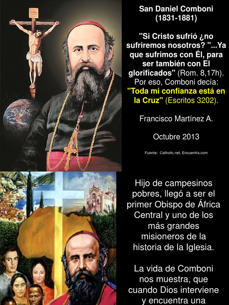 San Daniel Comboni Creencia Religiosa Y Doctrina Religion Y