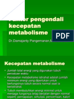 Faktor Pengendali Kecepatan Metabolisme