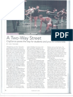 Hubbard Street 2's Residency at CityDance School & Conservatory Featured in Dance Magazine_2013 
