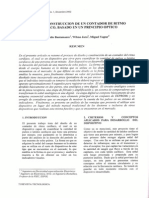 Diseno y Construccion de Un Contador Cardiaco, Basado en Un Principio Optico