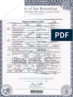 Marriage Certificate