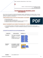 Eduteka - CONCEPTOS DE PROGRAMACIÓN DESARROLLADOS