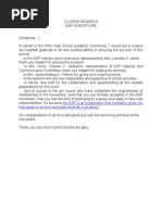 Sample Closing Remarks Pdf Christmas Religious Festival Or Holiday