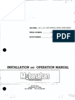 Mc Lanahan - Installation and Operation Manual-book Ner.780-Sss