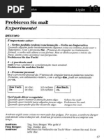Lição 16 - Experimente