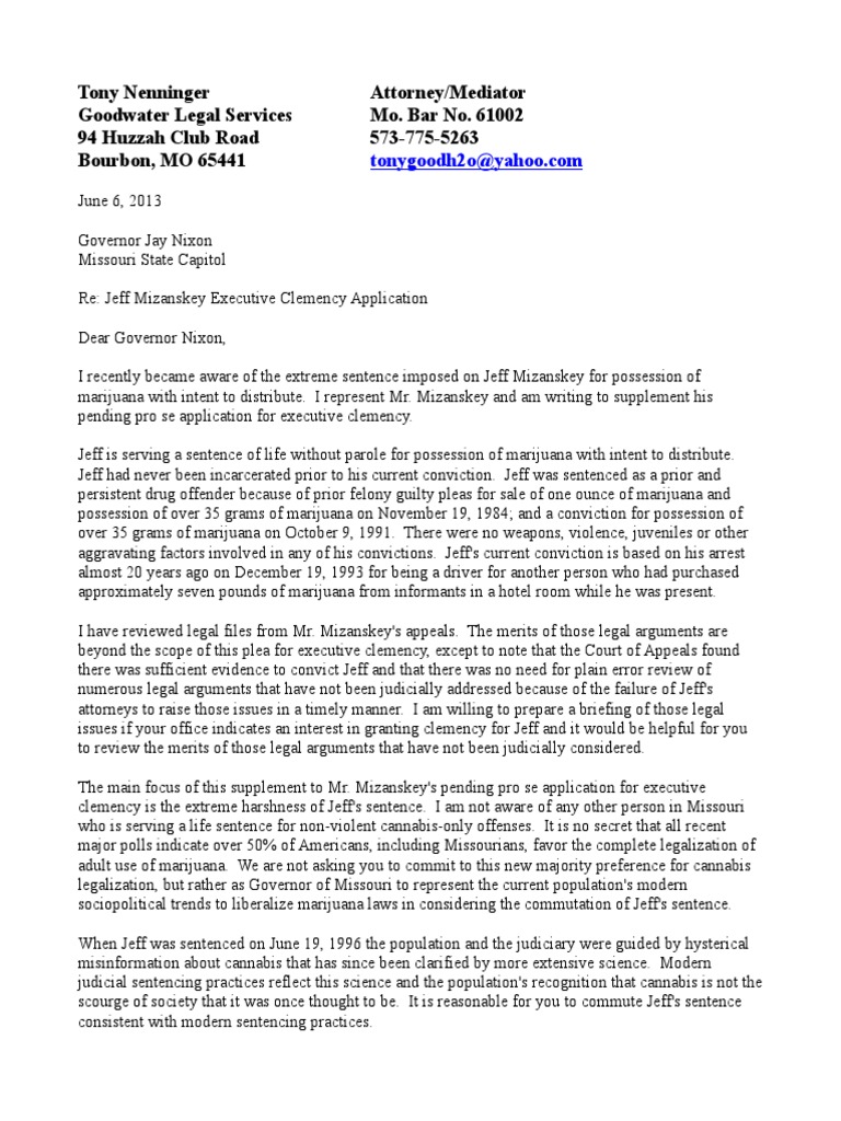 Executive clemency picture