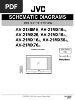 Schematic Diagrams: AV-2186ME, AV-21MS16, AV-21MS26, AV-21MX16, AV-21MX16, AV-21MX56, AV-21MX76