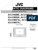 Schematic Diagrams: AV-2186ME, AV-21MS16, AV-21MS26, AV-21MX16, AV-21MX16, AV-21MX56, AV-21MX76