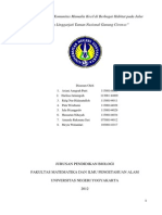 Analisis Jurnal Ekologi - TNGC