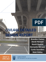 CIVL446 - Report - April4 (Ready For Printing) PDF