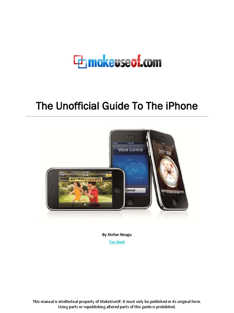 Iphone Guide | PDF | I Phone | I Tunes