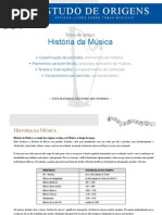 História da Música - Períodos e Compositores