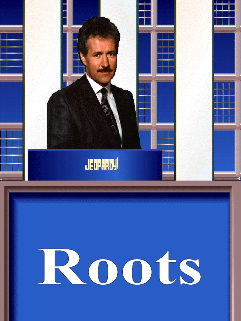 Plant Jeopardy PDF Plants Seed